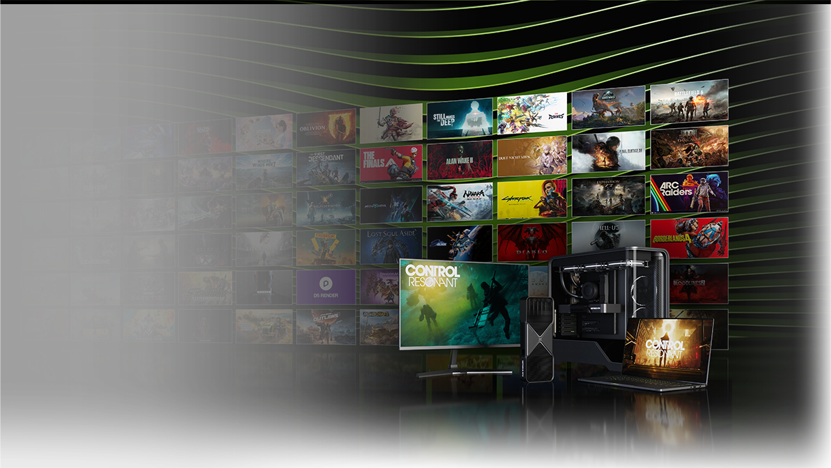 DLSS 4.5 supported games grid